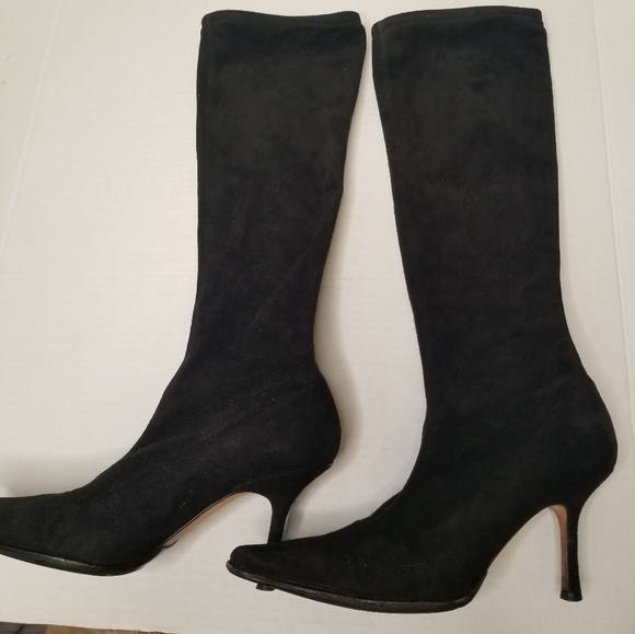 Jimmy Choo Shoes - Jimmy Choo high heeled leather boots